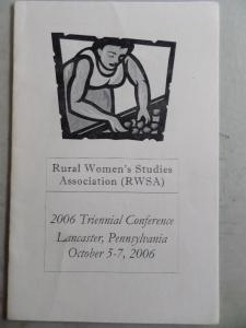 Rural Women's Studies Association ( RWSA )