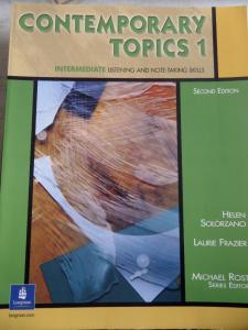 Contemporary Topics 1 Intermediate Listening And Note Taking Skills