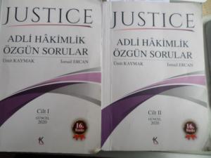 Justice Adli Hakimlik Özgün Sorular Cilt I-II