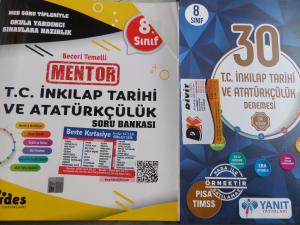 8. Sınıf T.C. İnkılap Tarihi ve Atatürkçülük Soru Bankası + Deneme
