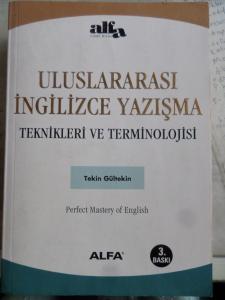 Uluslararası İngilizce Yazışma Teknikleri ve Terminolojisi