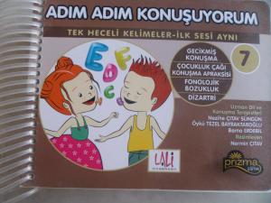 Adım Adım Konuşuyorum Tek Heceli Kelimeler - Son Sesi Aynı 7