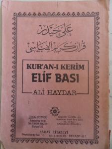 Kur'an-ı Kerim Elif Bası