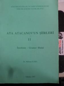 Ata Atacanov'un Şiirleri