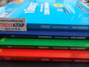 KPSS Genel Yetenek Genel Kültür / 4 Adet