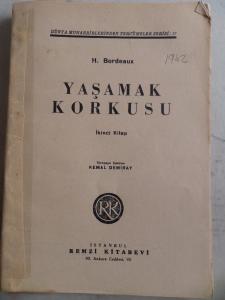 Yaşamak Korkusu 2.Kitap