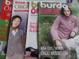 Muhtelif Örgü Dergileri / 5 Adet