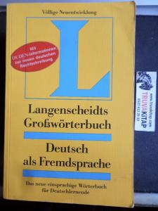 Langenscheidts Grobwörterbuch - Deutsch als Fremdsprache