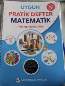 8. Sınıf Matematik Pratik Defter