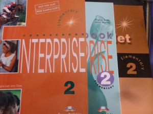 Enterprise 2 Coursebook + Workbook + Test Booklet Enterprise 2 Coursebook + Workbook + Test Booklet