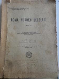 Roma Hukuku Dersleri Birinci Cilt