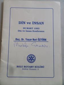 Din ve İnsan 20 Mart 1993 Din ve İnsan Konferansı