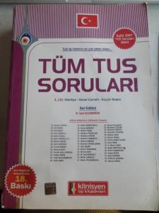 Tüm TUS Soruları 4. Cilt Dahiliye Genel Cerrahi Küçük Stajlar