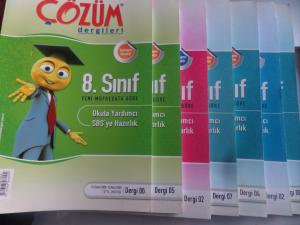 6-7-8. Sınıf Okula Yardımcı Çözüm Dergileri / 7 Adet