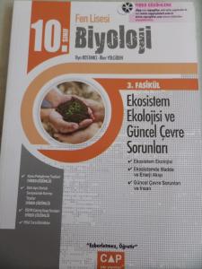 10. Sınıf Fen Lisesi Biyoloji 3. Fasikül