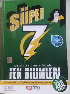 Süper 7 Fen Bilimleri Yeni Nesil Soru Kitabı