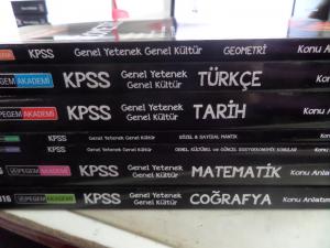 KPSS Genel Kültür Genel Yetenek / 7 Adet