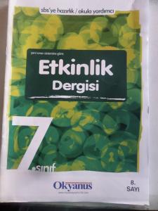 7. Sınıf SBS'ye Hazırlık Okula Yardımcı Dergisi 8. Sayı