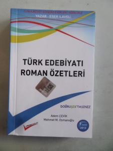 Türk Edebiyatı Roman Özetleri