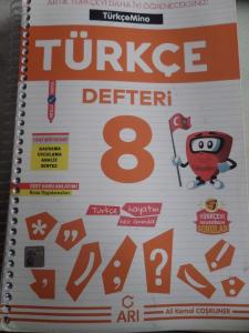 8. Sınıf Türkçe Defteri