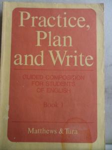 Practice Plan and Write