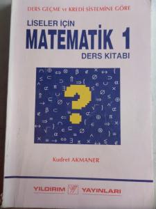Liseler İçin Matematik 1 Ders Kitabı