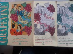 Grapvine 1 Teacher's Book + Workbook 1A + Workbook 1B