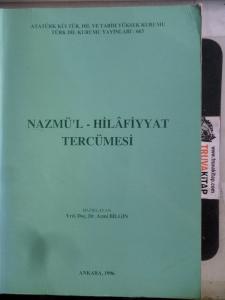Nazmü'l - Hilafiyyat Tercümesi