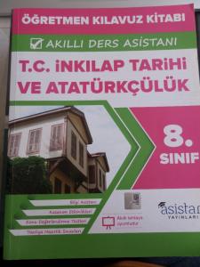 8. Sınıf T.C. İnkılap Tarihi ve Atatürkçülük Öğretmen Kılavuz Kitabı