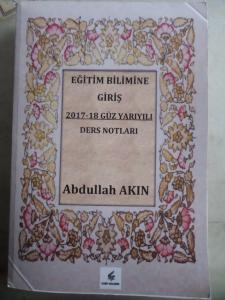 Eğitim Bilimine Giriş