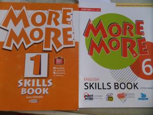 More & More 1 Skills Book + More & More 6 Skills Book
