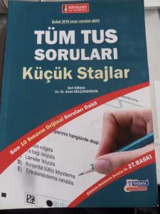 Küçük Stajlar Tüm TUS Soruları