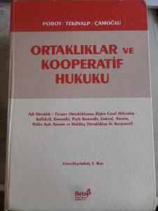 Ortaklıklar ve Kooperatif Hukuku