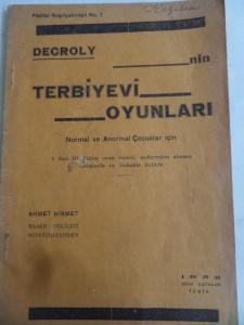 Decroly'nin Terbiyevi Oyunları