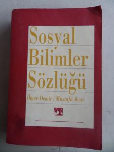Sosyal Bilimler Sözlüğü