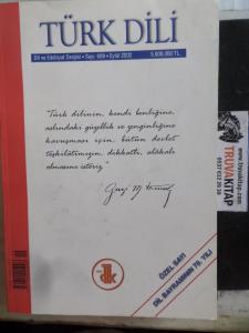 Türk Dili Dergisi 2002 / 609