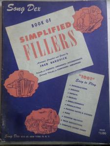 Book Of Simplified Fillers