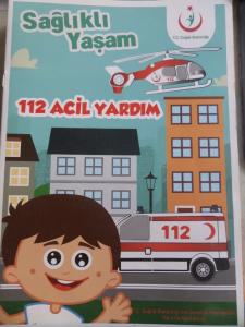 Sağlıklı Yaşam 112 Acil Yardım Boyama Kitabı