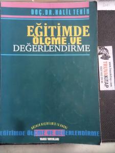 Eğitimde Ölçme ve Değerlendirme