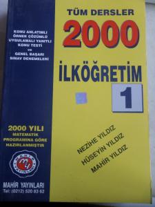 1. Sınıf Tüm Dersler 2000
