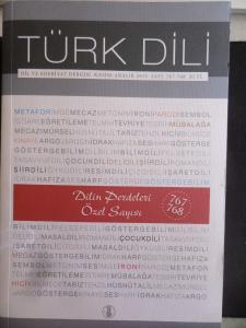 Türk Dili Dergisi 2015 / 767-768