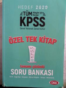 KPSS Tüm Adaylar İçin Özel Tek Kitap Tamamı Çözümlü Soru Bankası