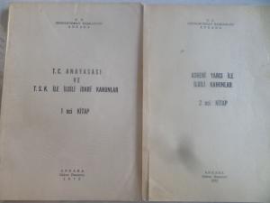 T.C. Anayasası ve T.S.K. İle İlgili İdari Kanunlar / 2 Kitap