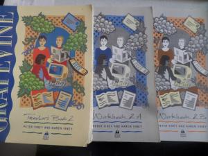 Grapvine 2 Teacher's Book + Workbook 2A + Workbook 2B