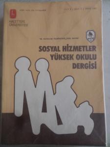 Sosyal Hizmetler Yüksek Okulu Dergisi 1987 / 1