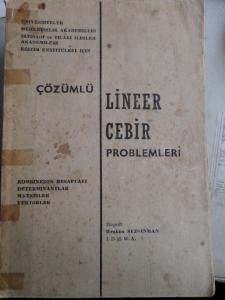 Çözümlü Lineer Cebir Problemleri