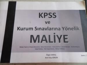 KPSS ve Kurum Sınavlarına Yönelik Maliye