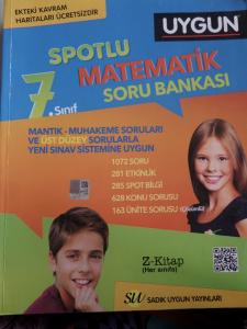 7. Sınıf Spotlu Matematik Soru Bankası