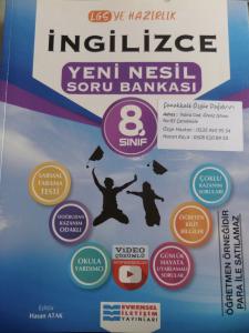 8. Sınıf İngilizce Yeni Nesil Soru Bankası