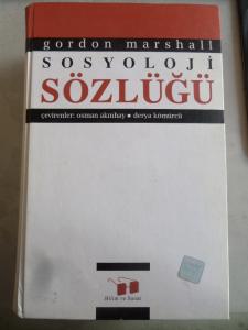 Sosyoloji Sözlüğü